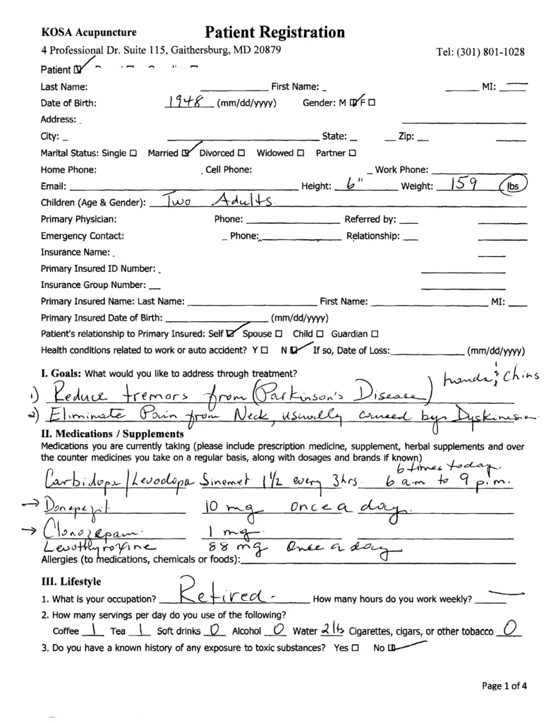 Patient Registration Form