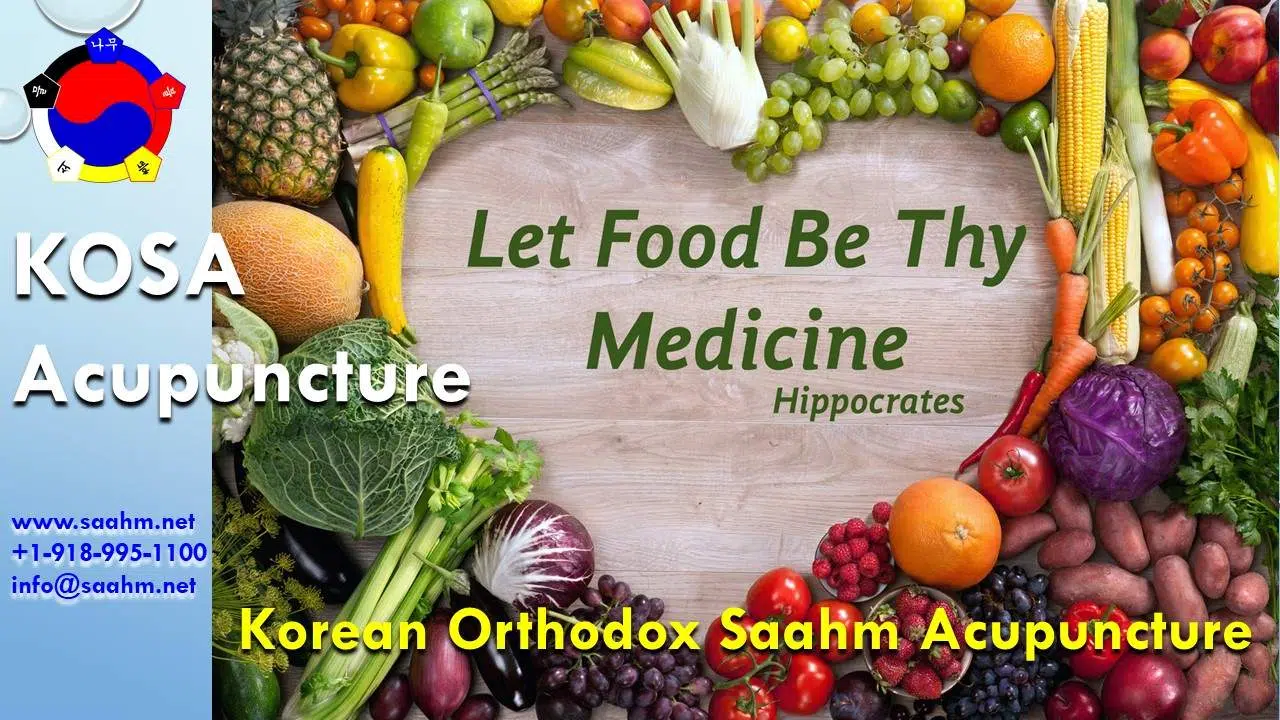 Everything About Food And Health by KOSA Acupuncture