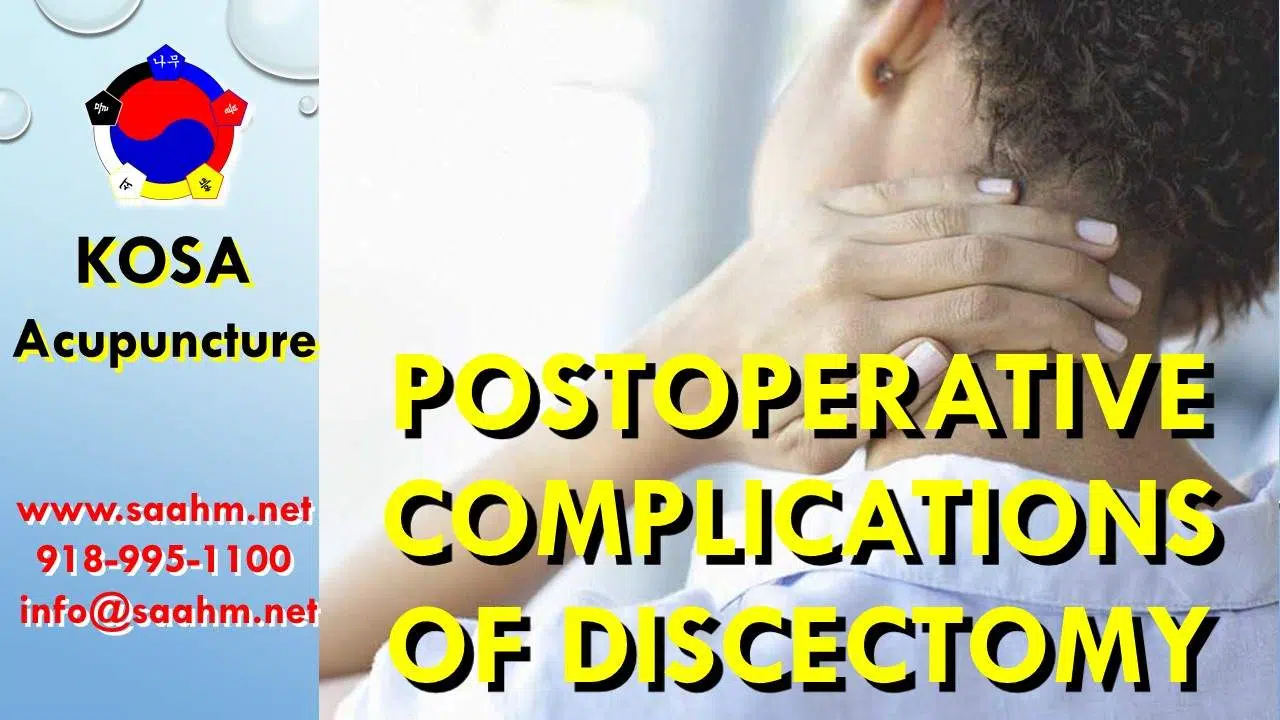 Postoperative Complications Of Discectomy