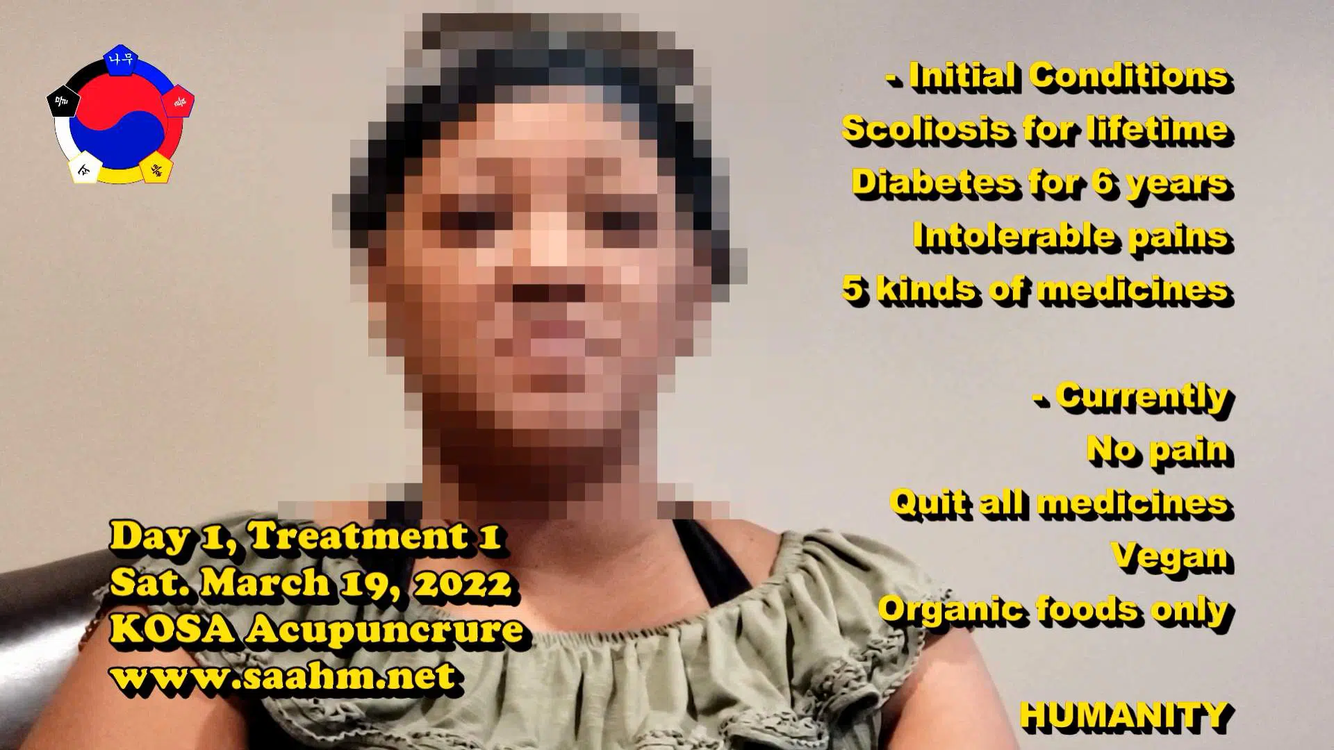 KOSA Acupuncture Success Story