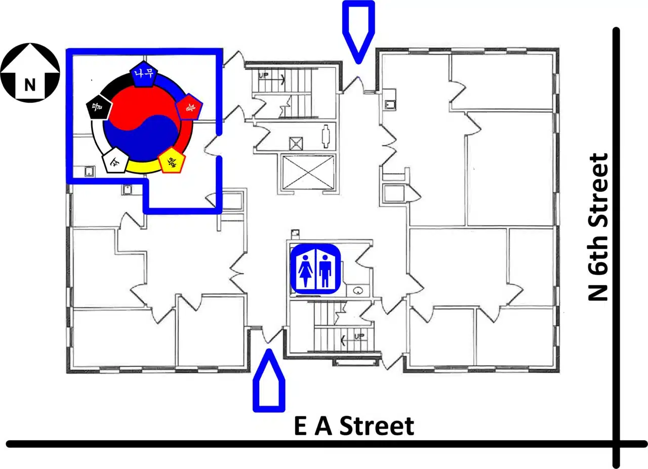 KOSA Acupuncture - Floor Plan KOSA Acupuncture - Floor Plan