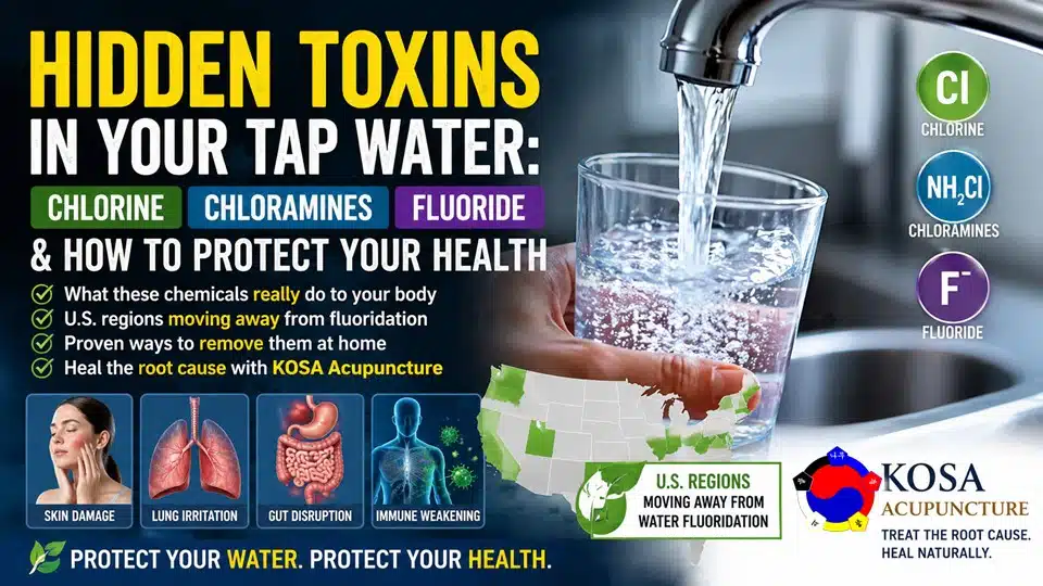 Hidden Toxins in Your Tap Water: Chlorine, Chloramines, Fluoride & How to Protect Your Health